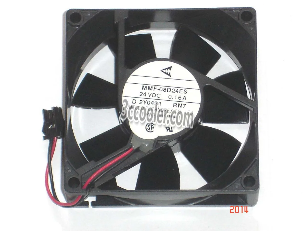 OEM Industries OEM Industries 80mm 24V .16A 2 Pin Inverter Fan CPU Cooler — product photo
