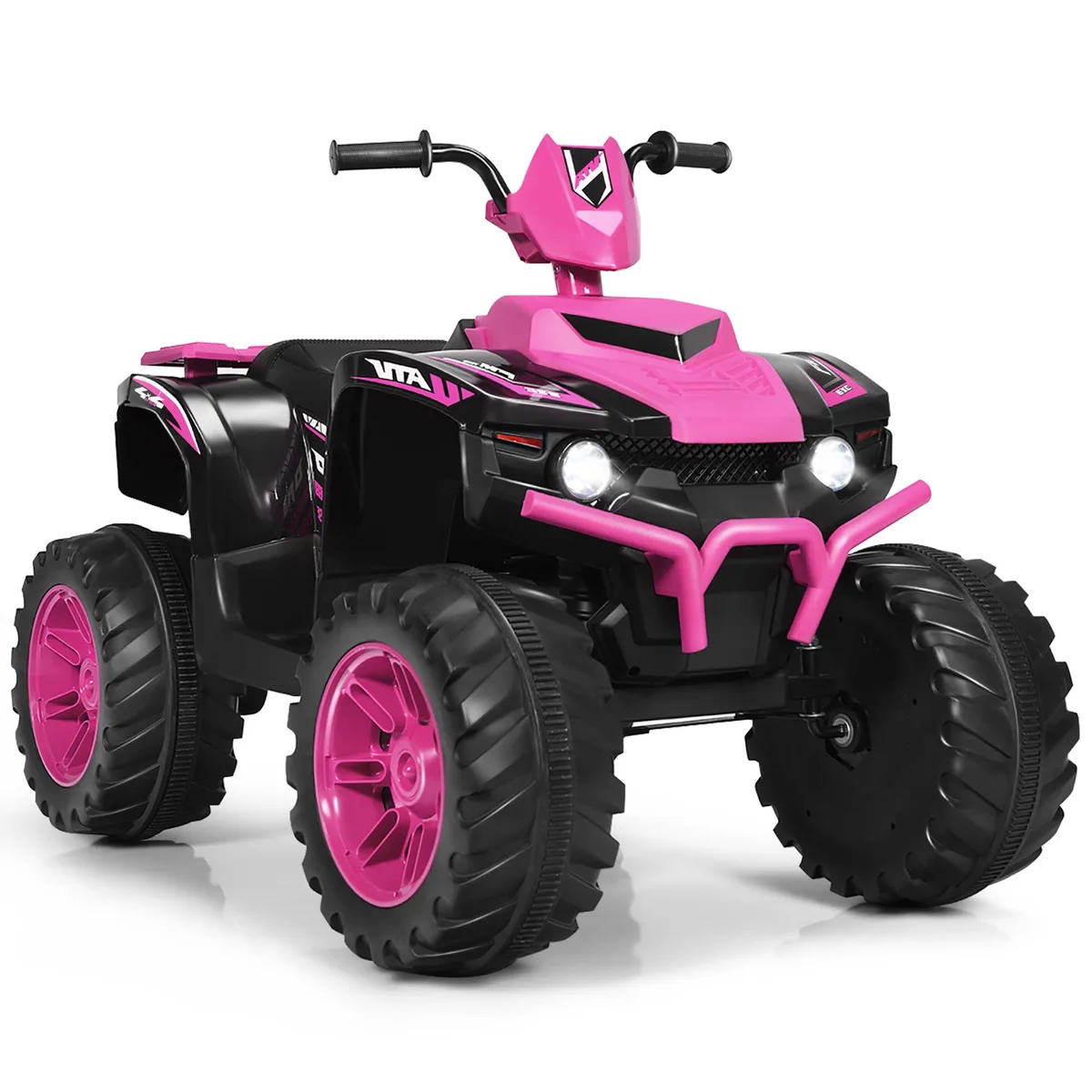 Costway Costway 12V Kids 4-Wheeler ATV Quad Ride On Car Pink — product photo