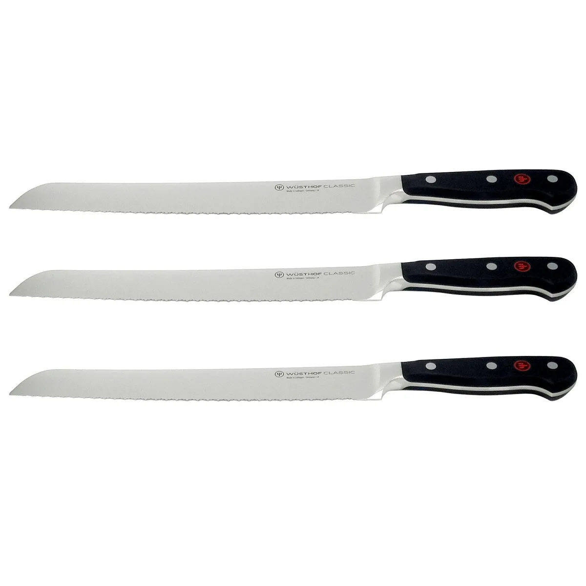 Wusthof Wusthof Classic 9" Bread Knife Silver 3 Pack — product photo
