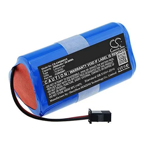  Cameron Sino 2600mAh 10.8V Battery for Cecotec Conga 890 Slim — product photo