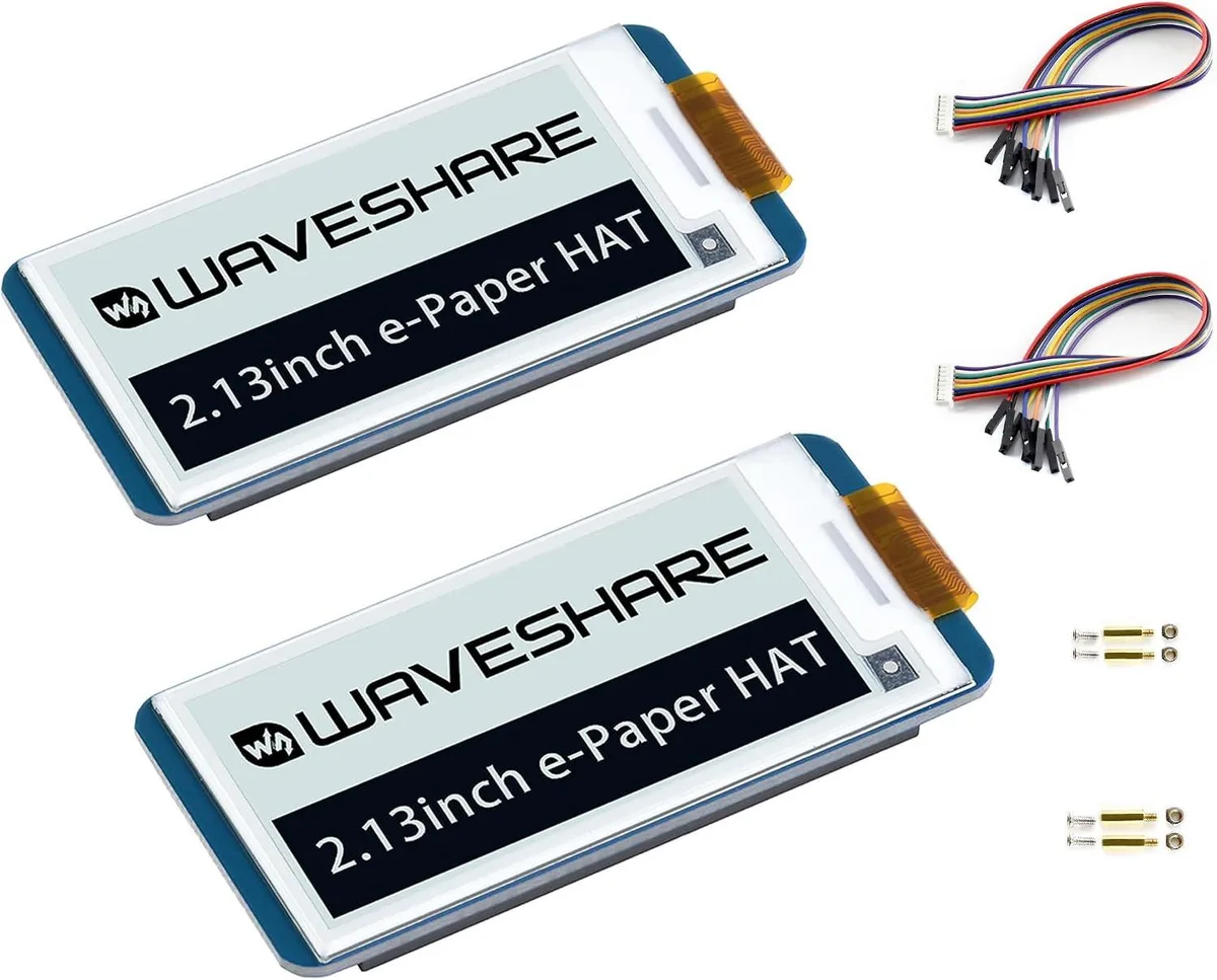 MCDODO MCDODO 2.13inch E-Ink Display HAT 2PCS 250x122 Black/White — product photo