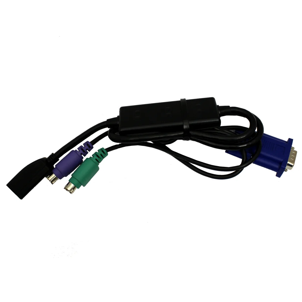 DELL DELL KVM PS2 VGA Ethernet Pod Cable RF511 N3970 G8717 26 — product photo