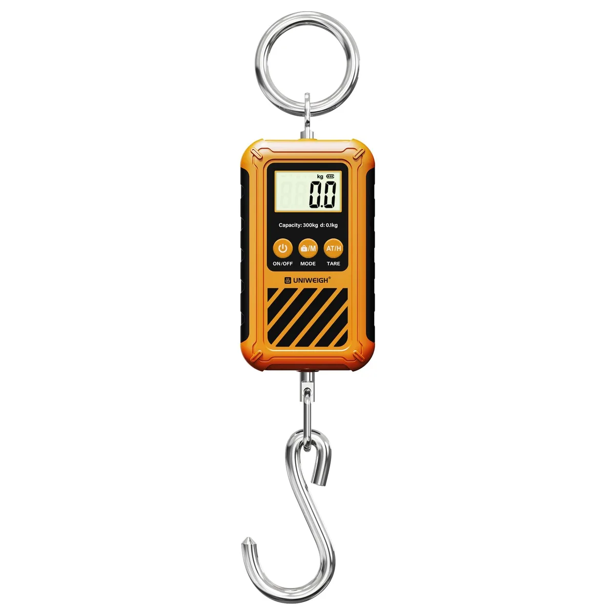  UNIWEIGH Digital Hanging Scale 300kg/660lb LCD Green — product photo