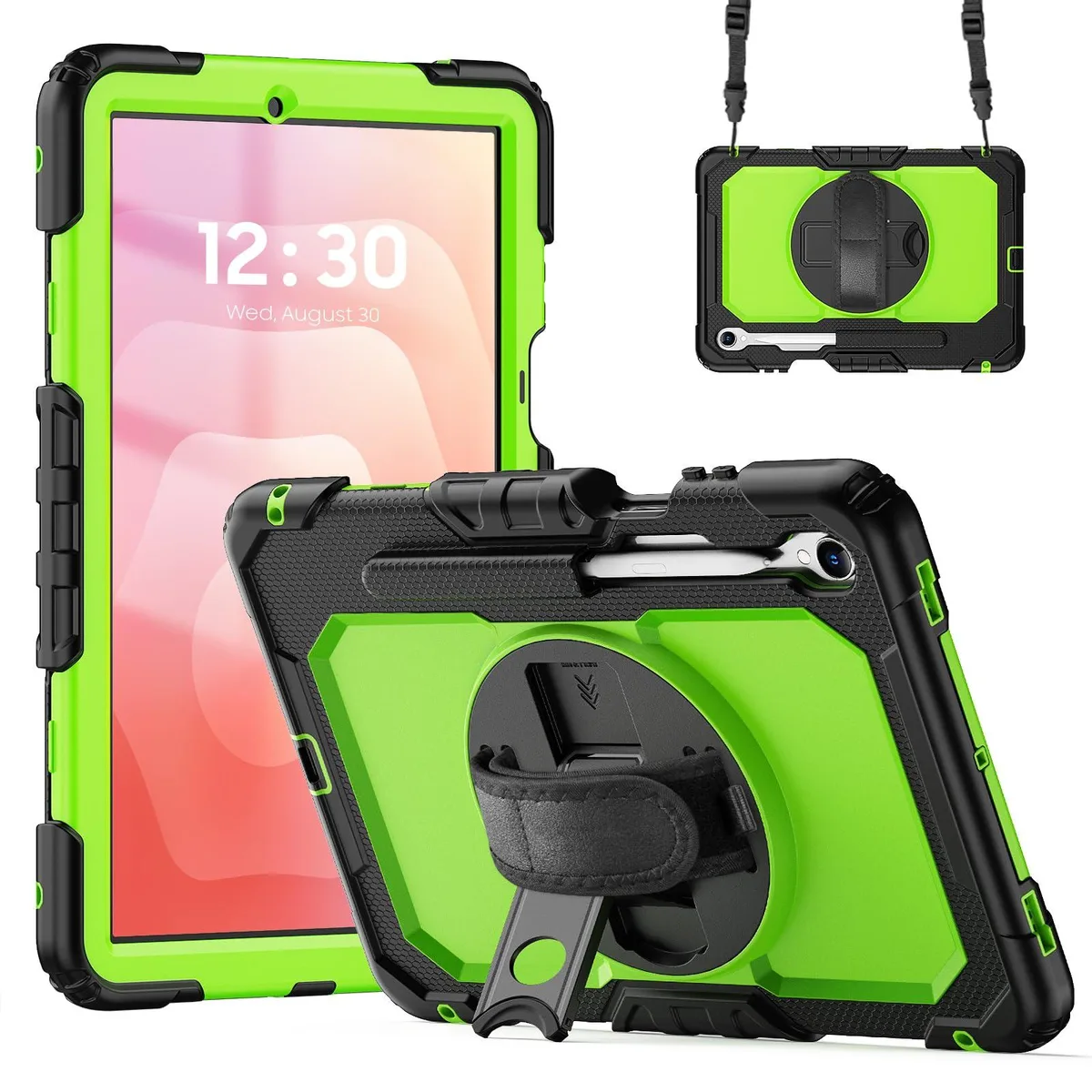 Timoom Timoom 360° Rotatable Shockproof Case Green for Samsung Galaxy Tab S11 11" 2025 (SM-X730/SM-X736B) — product photo