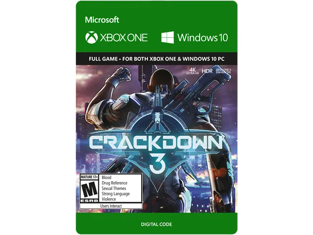 Microsoft Microsoft G7Q-00052 Crackdown 3 downloadable game — product photo