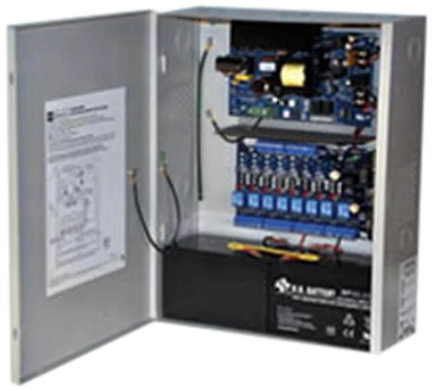 ALTRONIX ALTRONIX AL1012ULACM power supply 8 fuse 12VDC 10A — product photo
