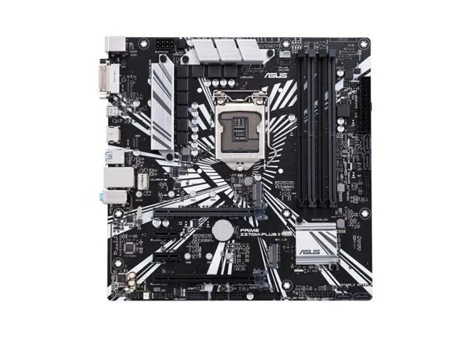 ASUS ASUS PRIME Z370M-PLUS II Intel Z370 mATX motherboard — product photo