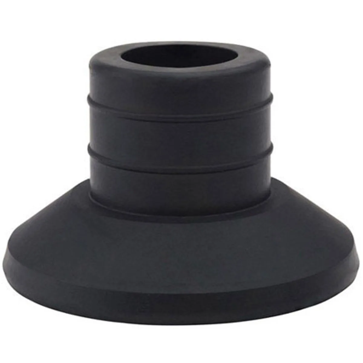Black rubber replacement foot for Kupole stand