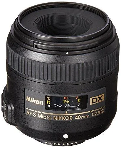 Nikon Inc Nikon AF-S DX Micro-NIKKOR 40mm f/2.8G camera lens — product photo