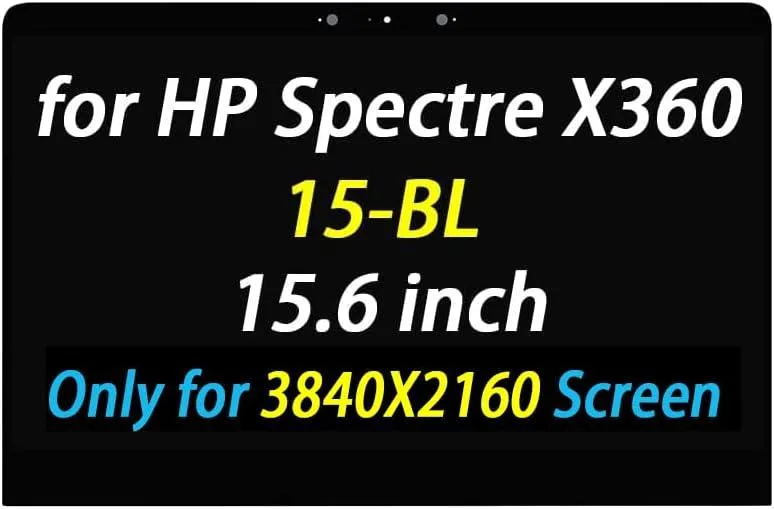 NUOLAISUN NUOLAISUN 15.6" 3840x2160 Touch Screen Digitizer Assembly for HP Spectre X360 15-bl012dx 15-bl112dx 911082-001 — product photo