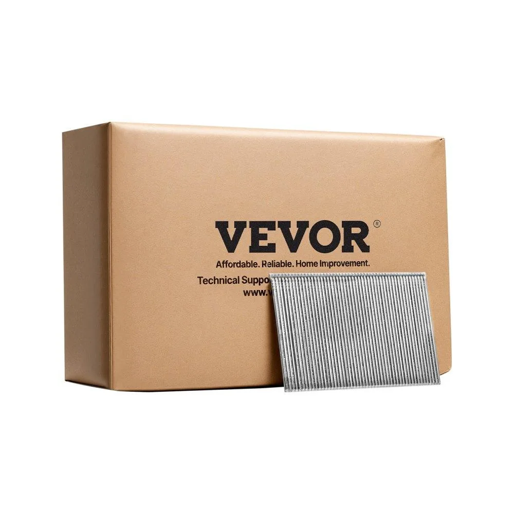 VEVOR VEVOR 16GA 2 in Straight Finish Nails 2500-Count Galvanized — product photo