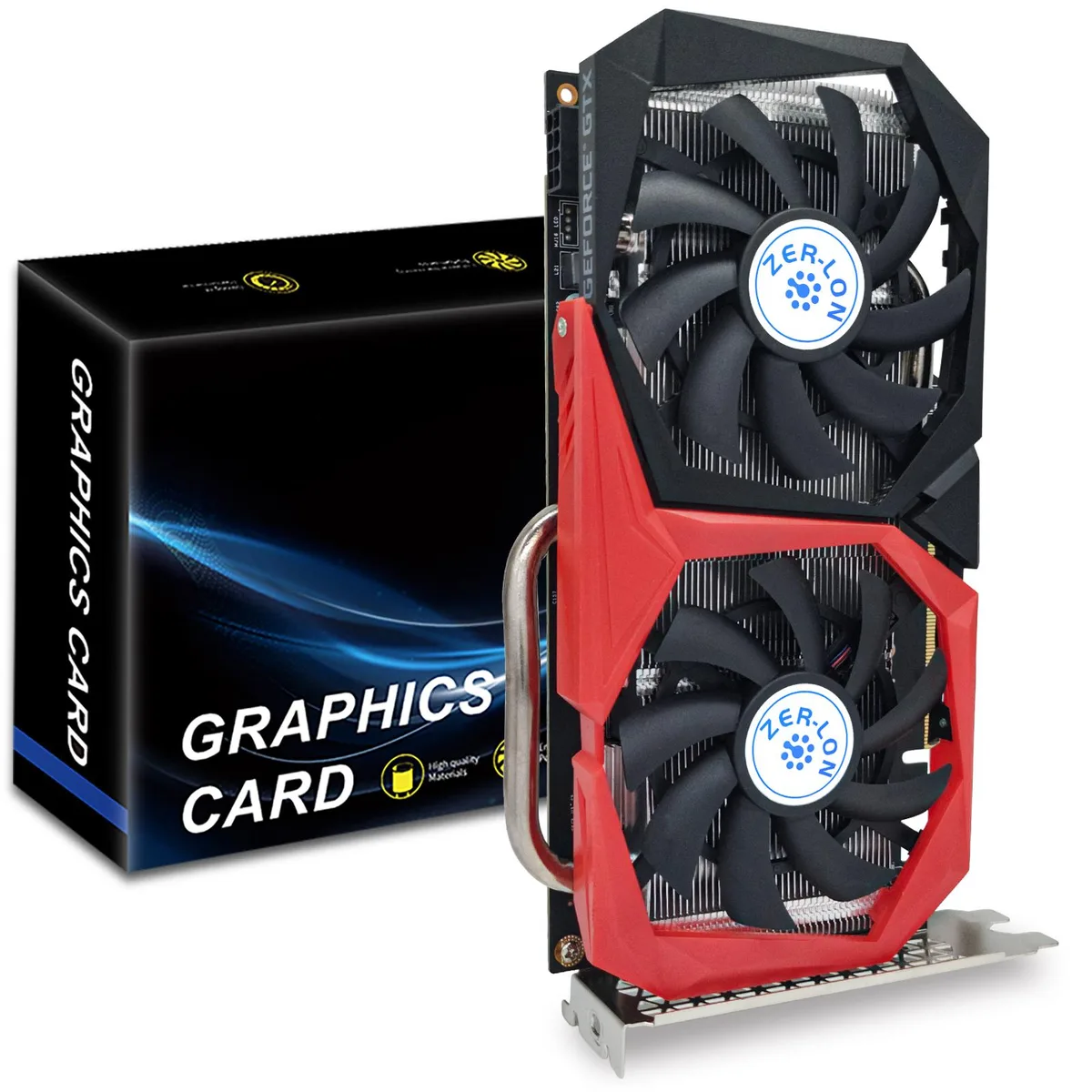 ZER LON ZER LON GeForce GTX 1660 Super 6GB Dual Freeze graphics card — product photo