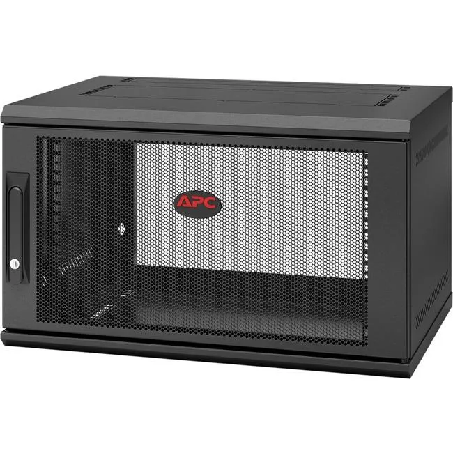 APC APC AR106SH4 NetShelter WX 6U 400mm Wall-mount Server Rack — product photo