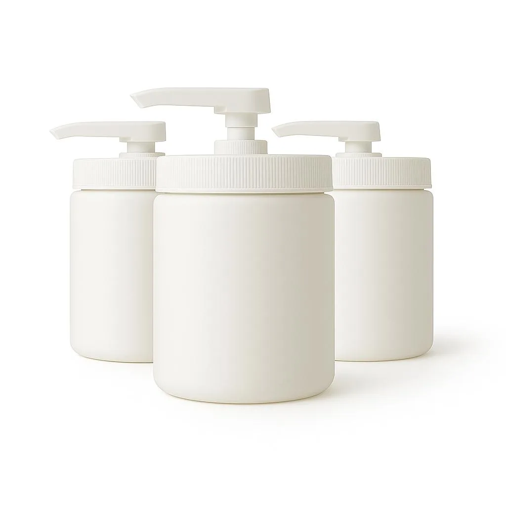 Vandue Corporation Vandue Corporation Royal Massage 16oz Pump Jar White 3 Pack — product photo