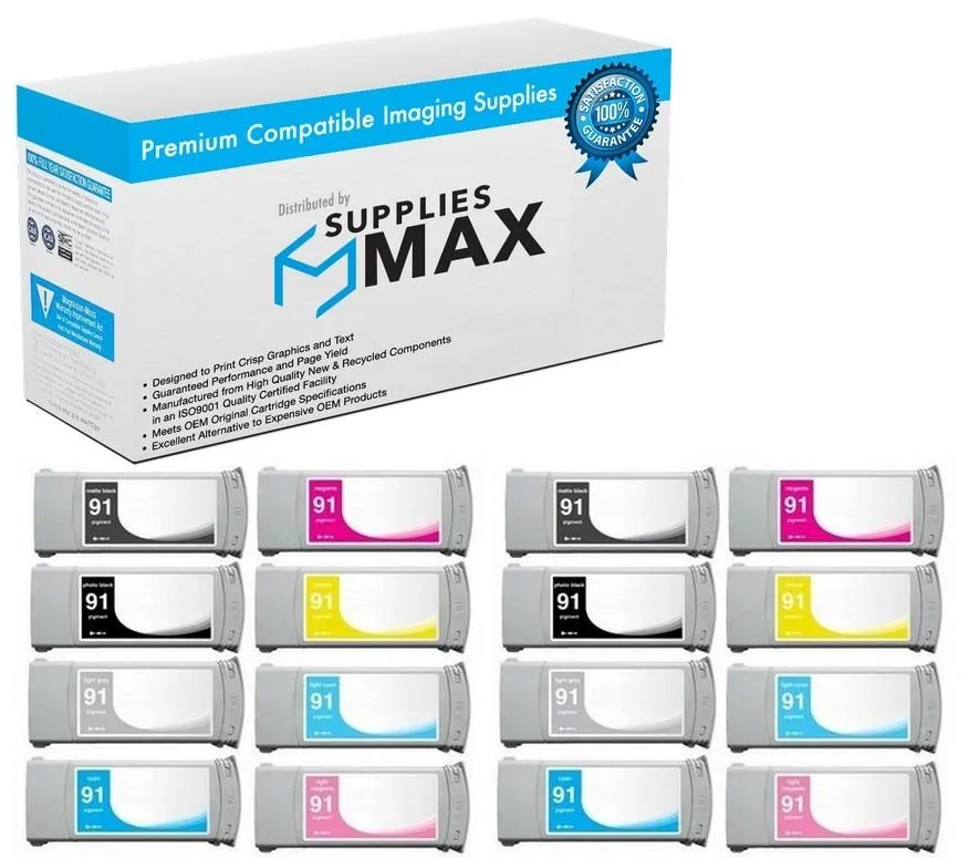 SuppliesMax SuppliesMax C9482PKMP 775 ML inkjet combo pack — product photo