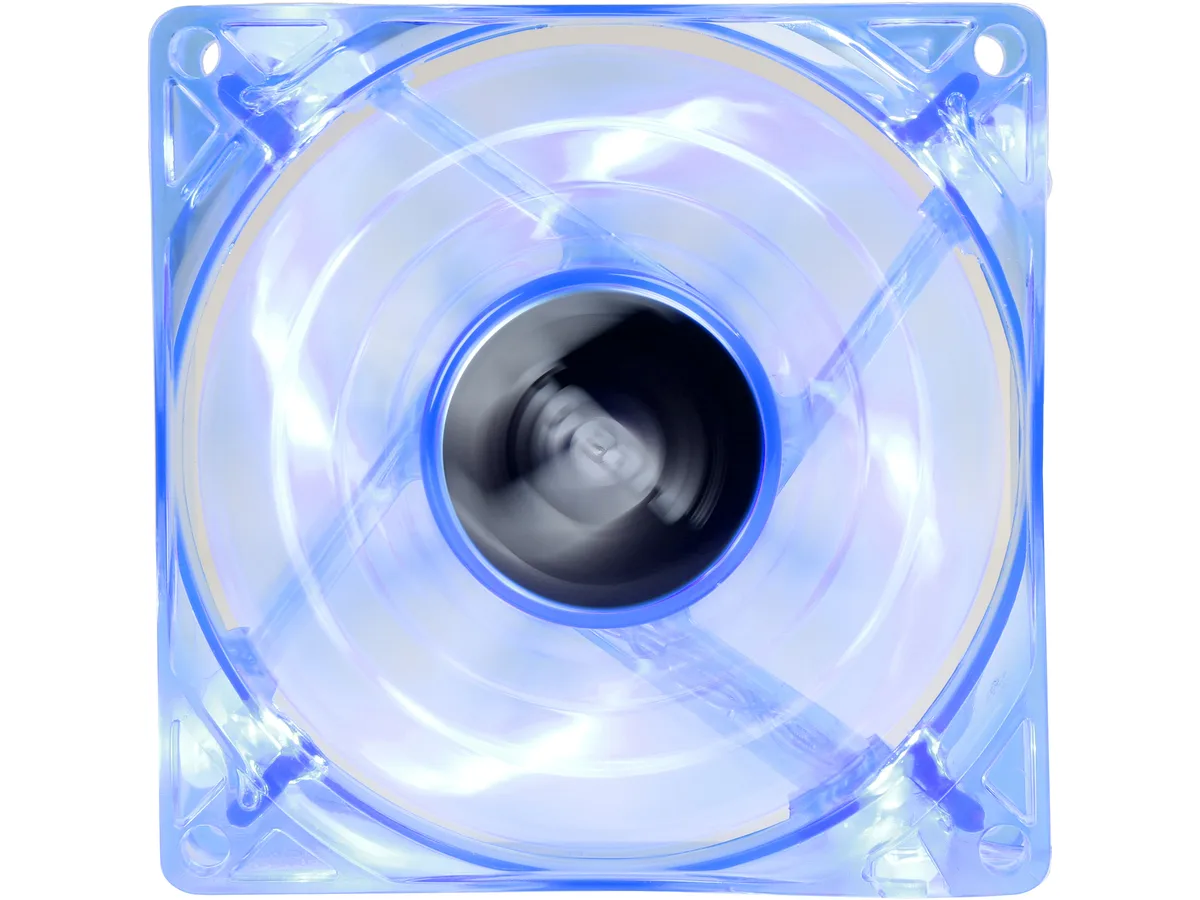 BGears BGears b-PWM 80 Blue 80mm case fan 500-4000 RPM 78 CFM 37 dBA 2 Ball — product photo