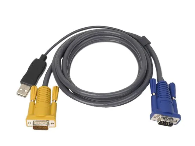 ATEN ATEN 2L5202UP 6 ft PS/2 to USB KVM Cable — product photo