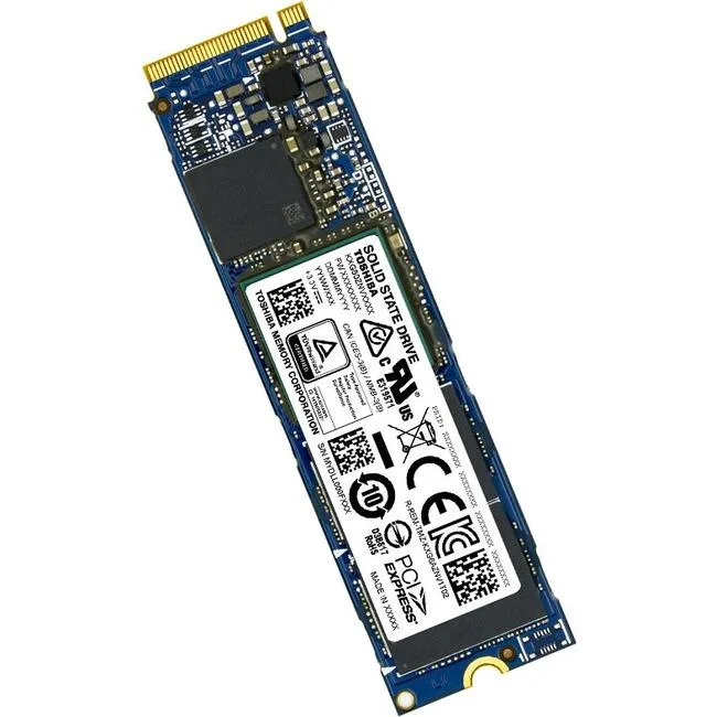 Toshiba Toshiba KXG60ZNV512GProduct 512 GB internal hard drive M.2 2280 PCI Express 3.1 x4 — product photo