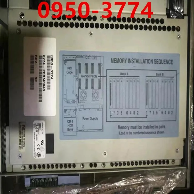 KHACHIMO KHACHIMO J6000 J6700 J6750 600W Power Supply 0950-3774 7000277-0000 — product photo
