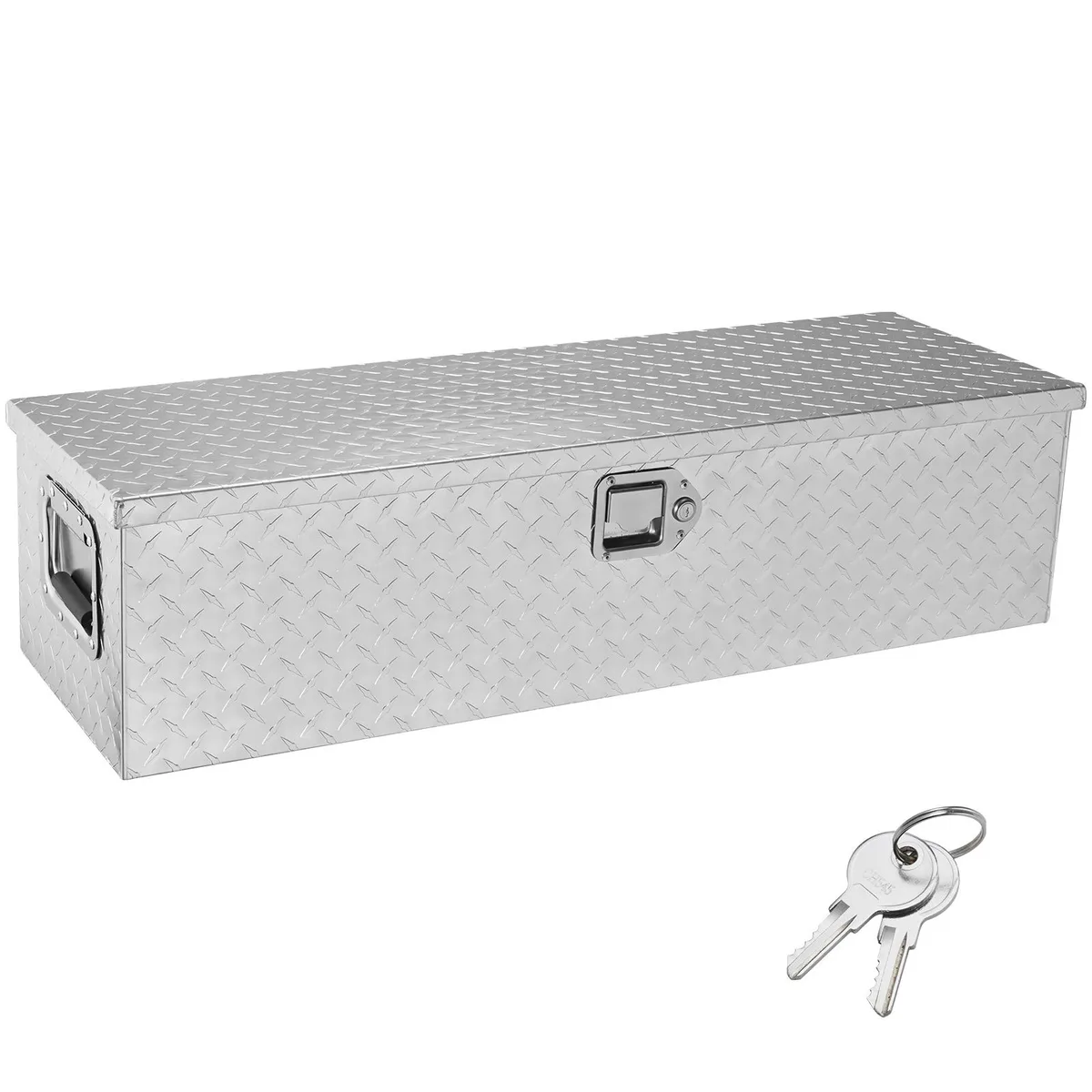 VEVOR VEVOR JL-TB19-2 Truck Tool Box 39x13x10in Silver — product photo