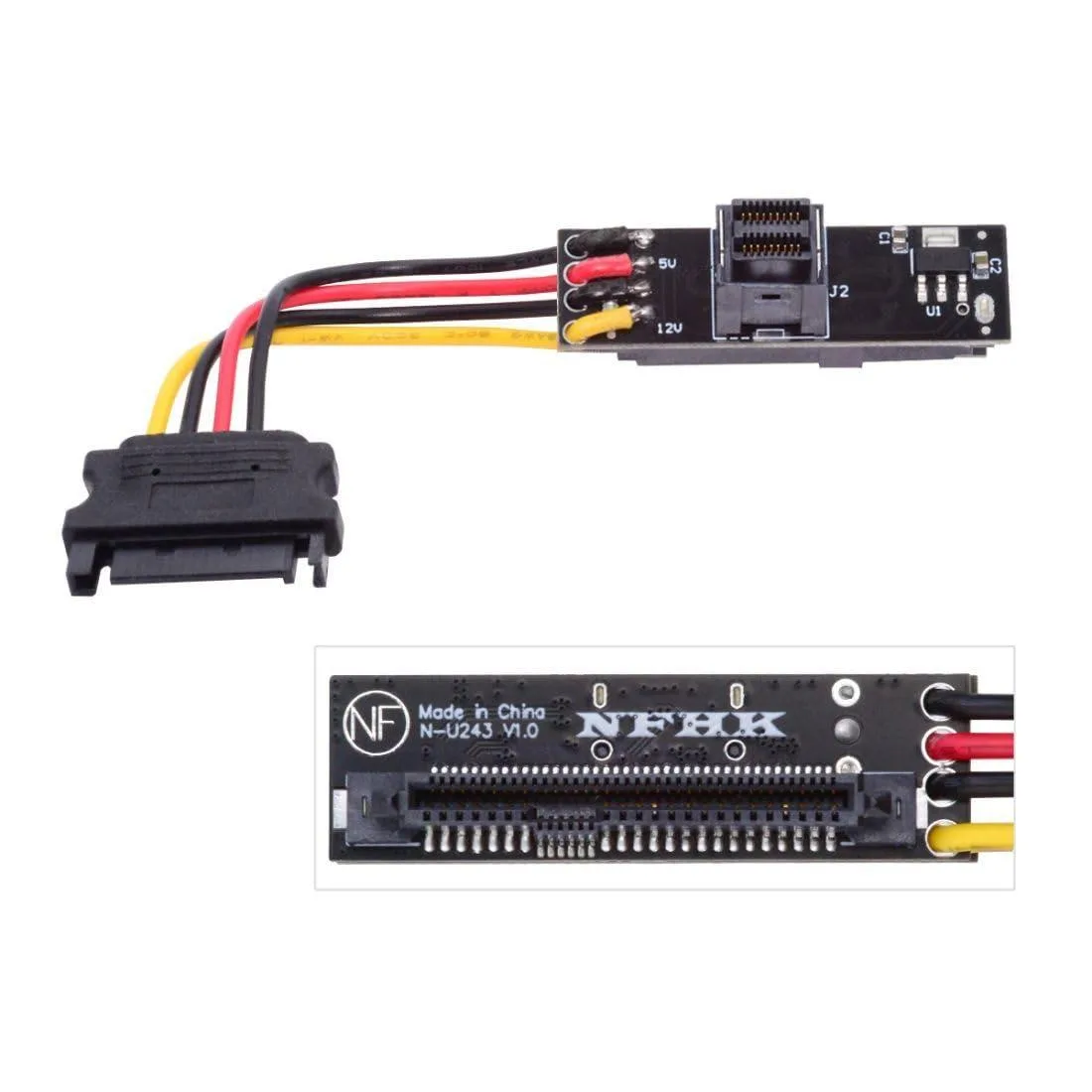 Vszerda Vszerda SF-084-8643 U.2 U.3 SFF-8639 to SFF-8643 adapter card — product photo