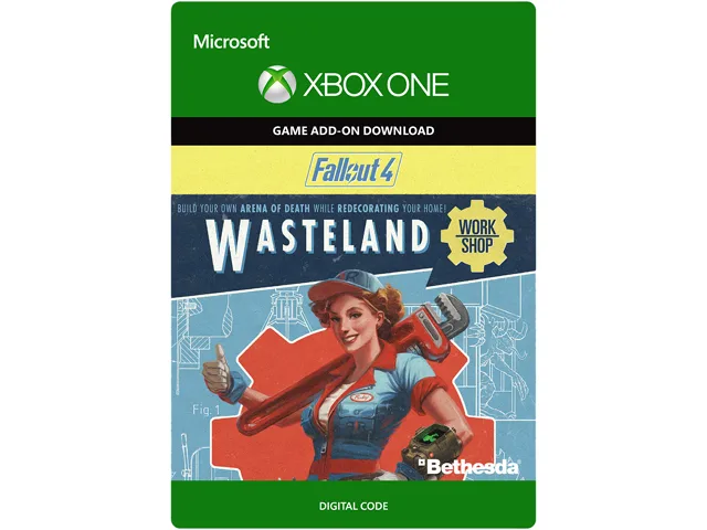 Bethesda Softworks Bethesda Softworks 7D4-00130 Fallout 4 Wasteland Workshop DLC Xbox One downloadable game — product photo