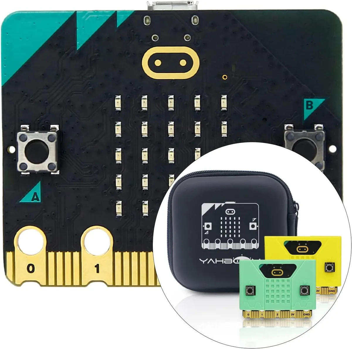 yahboom yahboom BBC Micro:Bit V2.2 Starter Kit with Case and Waterproof Box — product photo