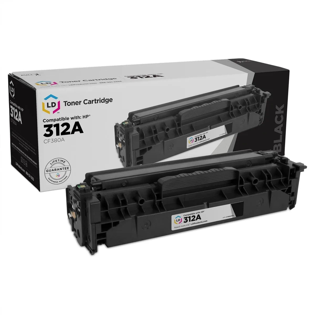 LD Products LD Products Compatible Toner Cartridge for HP 312A CF380A Black — product photo