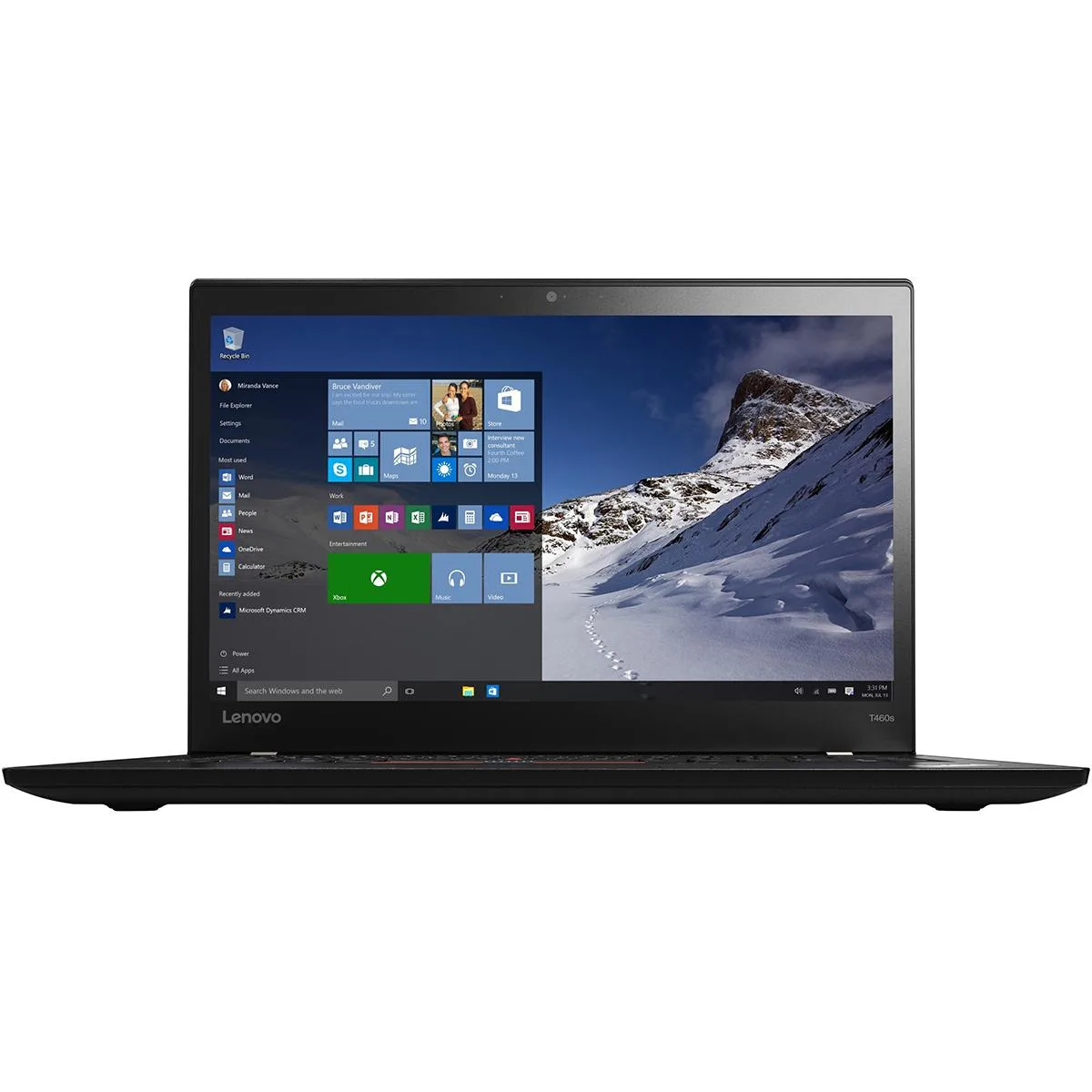 Lenovo Lenovo 14-LN-T460S-35 laptop i5-6300U 2.40GHz 8GB 256GB SSD 14.0" FHD Windows 10 Pro refurbished — product photo