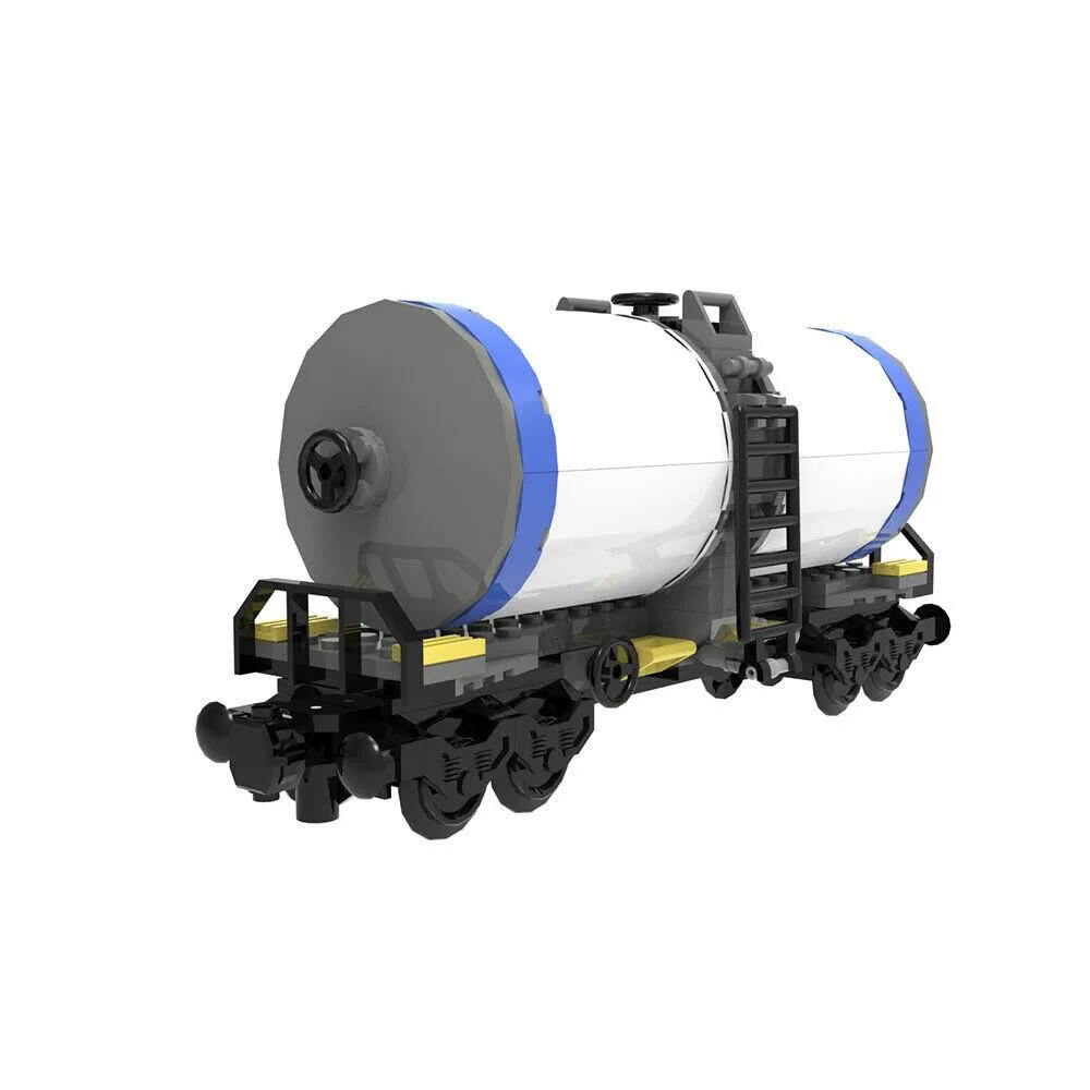ZITIANYOUBUILD ZITIANYOUBUILD Tanker Wagon Train Model Building Set 148 Pieces — product photo