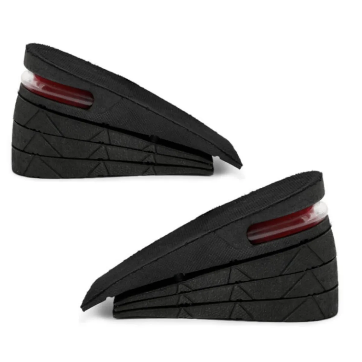 Height Increase Insoles 4 Layers 1.2 to 3 Inches Black Unisex — product photo