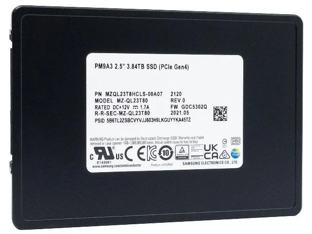SAMSUNG SAMSUNG MZ-QL23T80 3.84Tb enterprise SSD — product photo