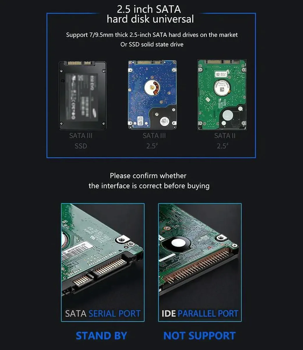 Vszerda Vszerda 2.5 SATA to USB 3.0 Hard Drive Adapter — product photo