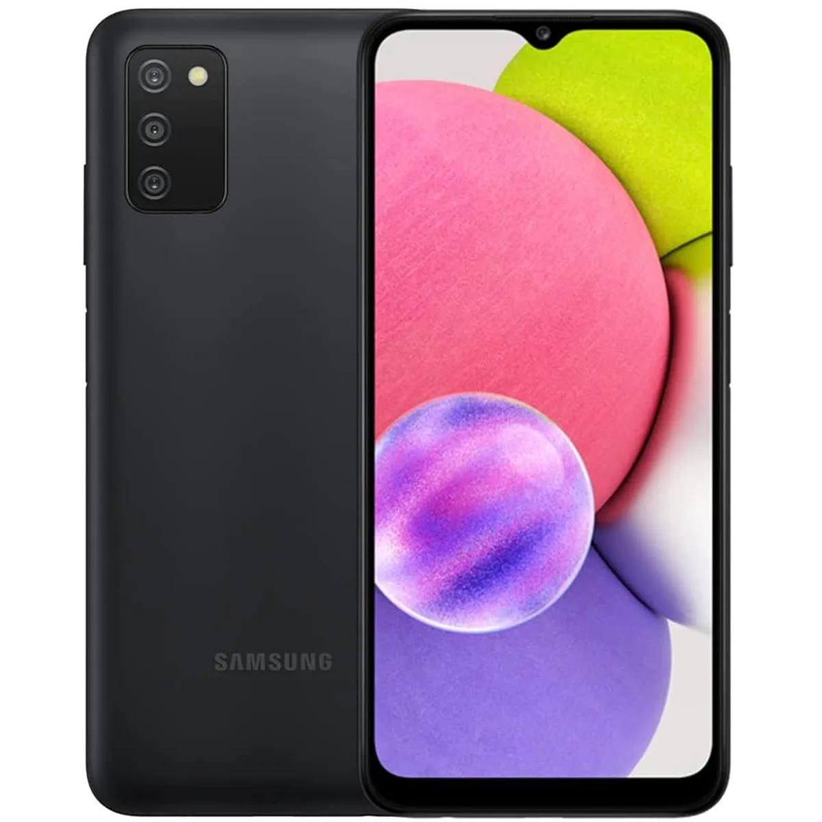 SAMSUNG SAMSUNG Galaxy A03s SM-A037WZKAXAC 6.5" Black 32GB 3GB RAM cell phones - unlocked — product photo