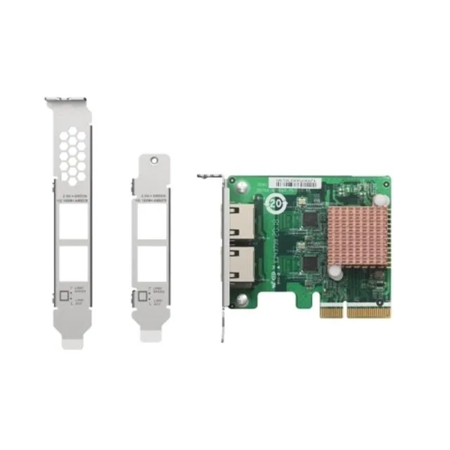 Qnap Qnap QXG2G2TI225 Dual Port 2.5GbE Network Card — product photo