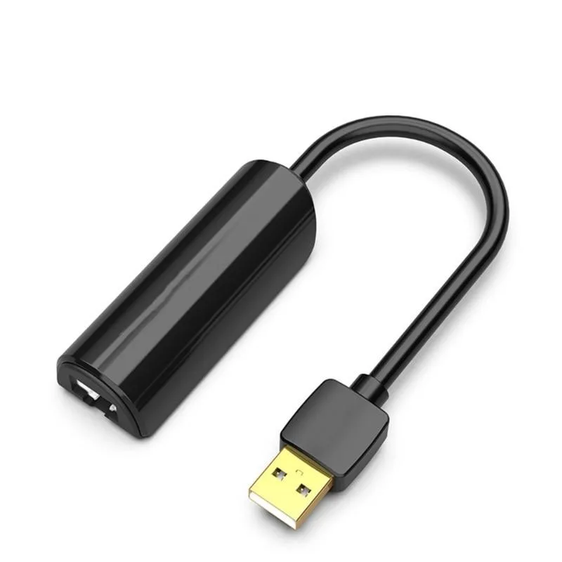YINGHUA YINGHUA USB 2.0 to Ethernet Adapter 100Mbps Black — product photo