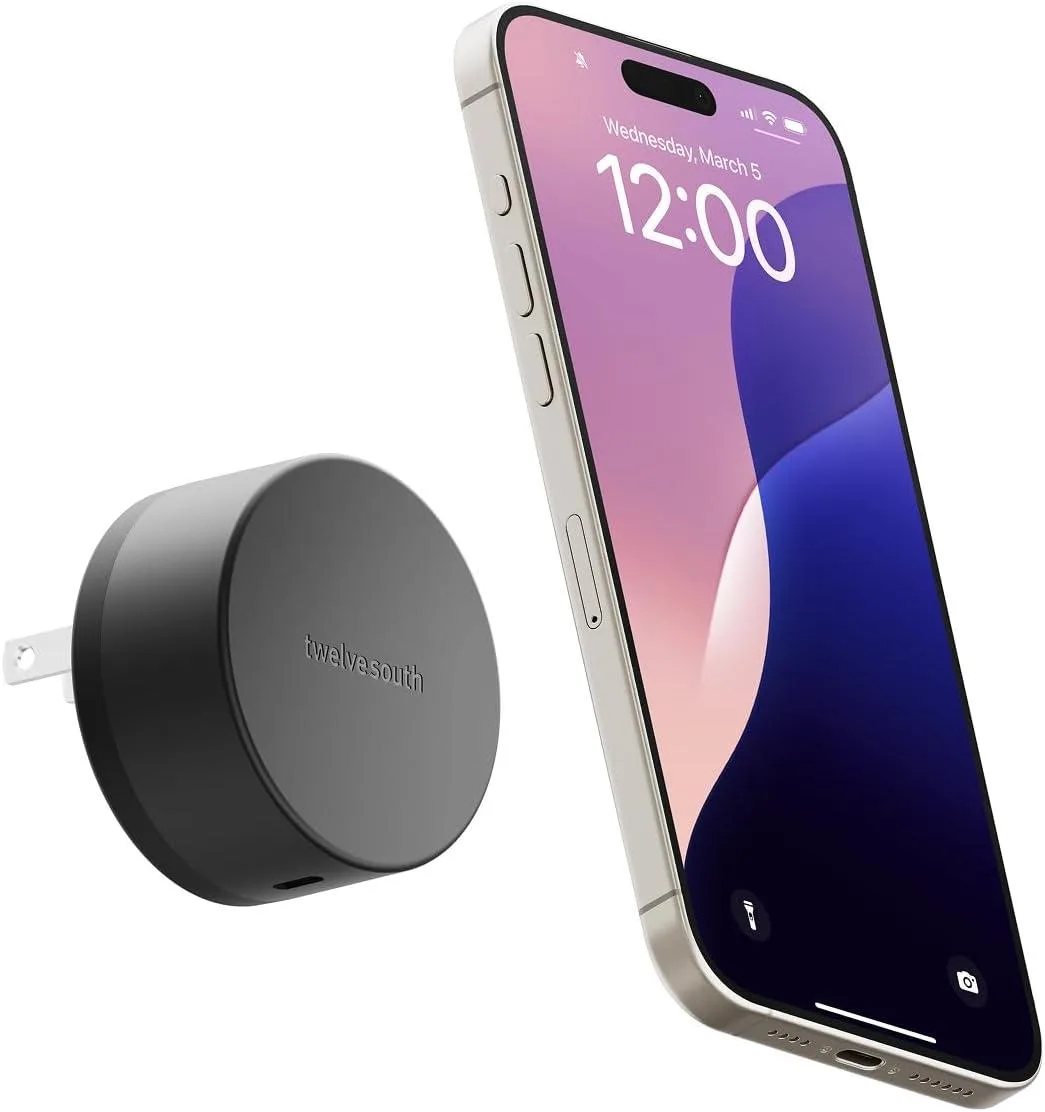 Luisport Luisport PowerBug Qi2 Magnetic Wireless Charger 35W USB-C Hub Slate — product photo