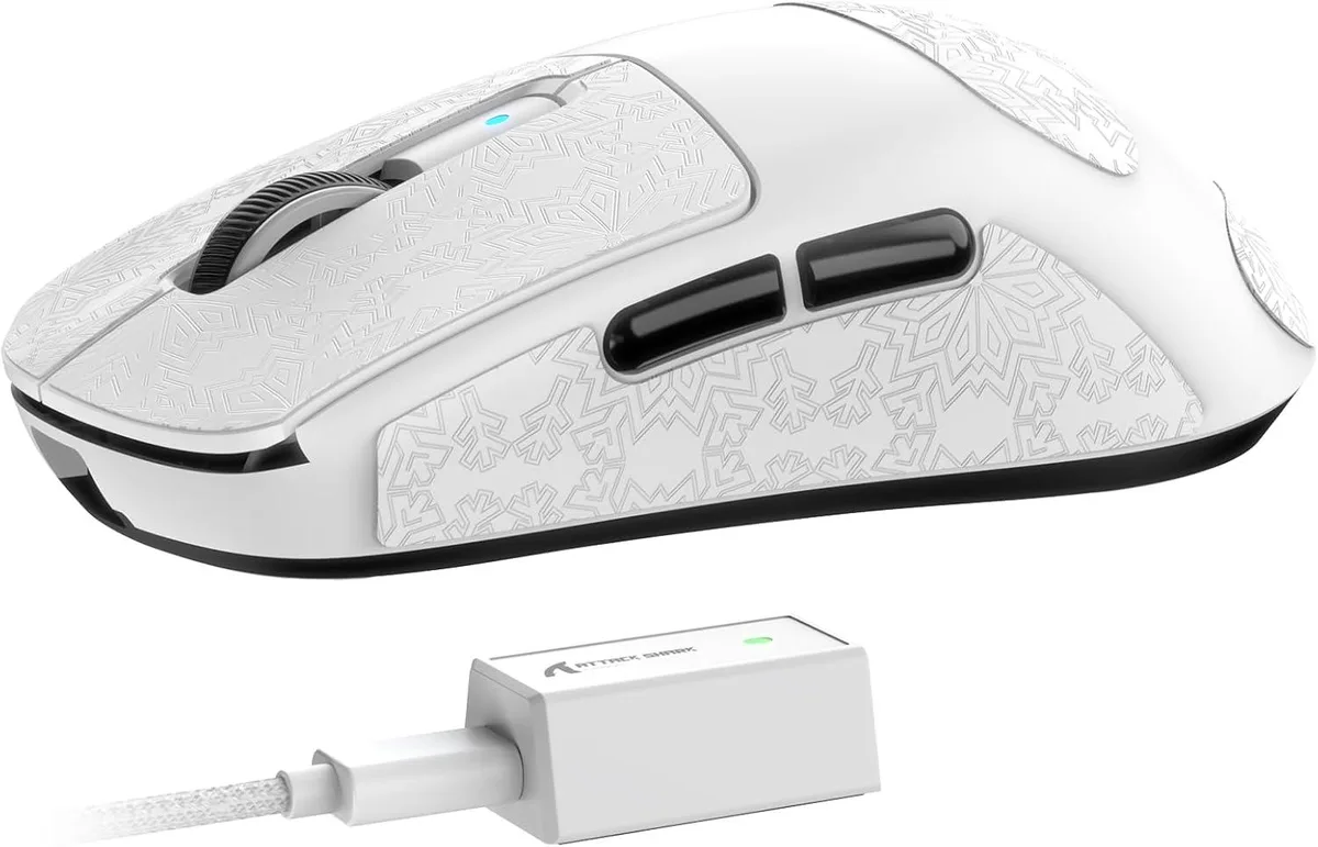 BFKK BFKK Wireless Gaming Mouse White 38g 42000 DPI 8KHz — product photo