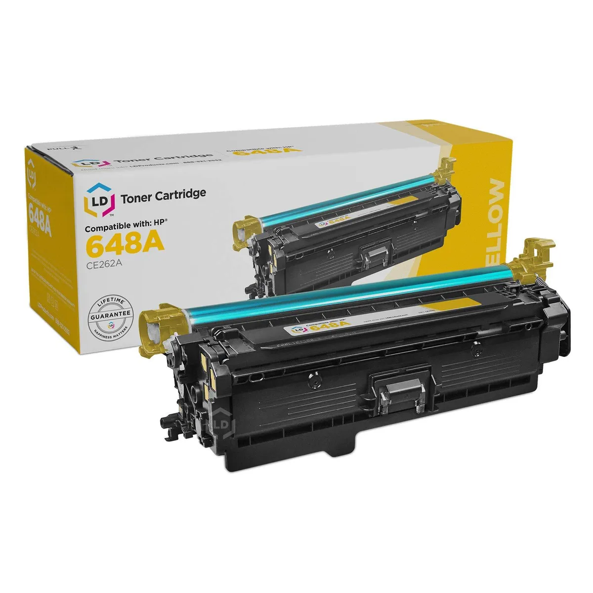 LD Products LD Products Remanufactured Toner Cartridge Yellow CE262A 11000 pages — product photo