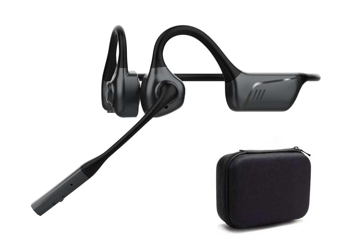  ZGUKJ LK02 Open-Ear Headphones Black Bluetooth 5.1 — product photo