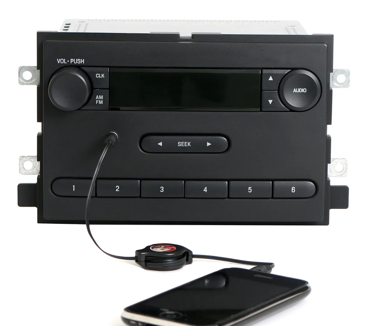 1 Factory Radio 1 Factory Radio 6L3T-18K810-AA AM FM Aux Receiver 2006 Ford F-150 — product photo