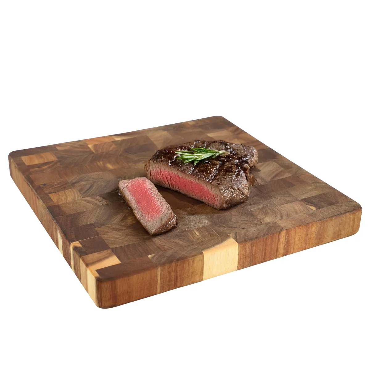 MegaChef MegaChef 13.75 Inch Square Thick Acacia Wood Cutting Board — product photo