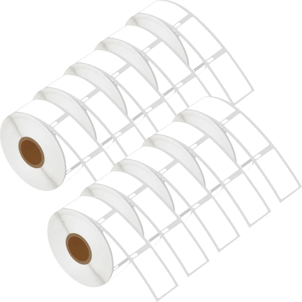 GREENCYCLE GREENCYCLE DM-30347 Book Spine Labels 10 PK 1" x 1-1/2" 750 per Roll — product photo