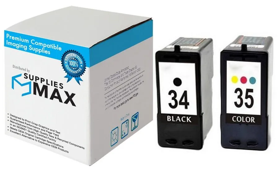 SuppliesMax SuppliesMax Lexmark 18C0535 Inkjet Combo Pack (Black/Color) — product photo
