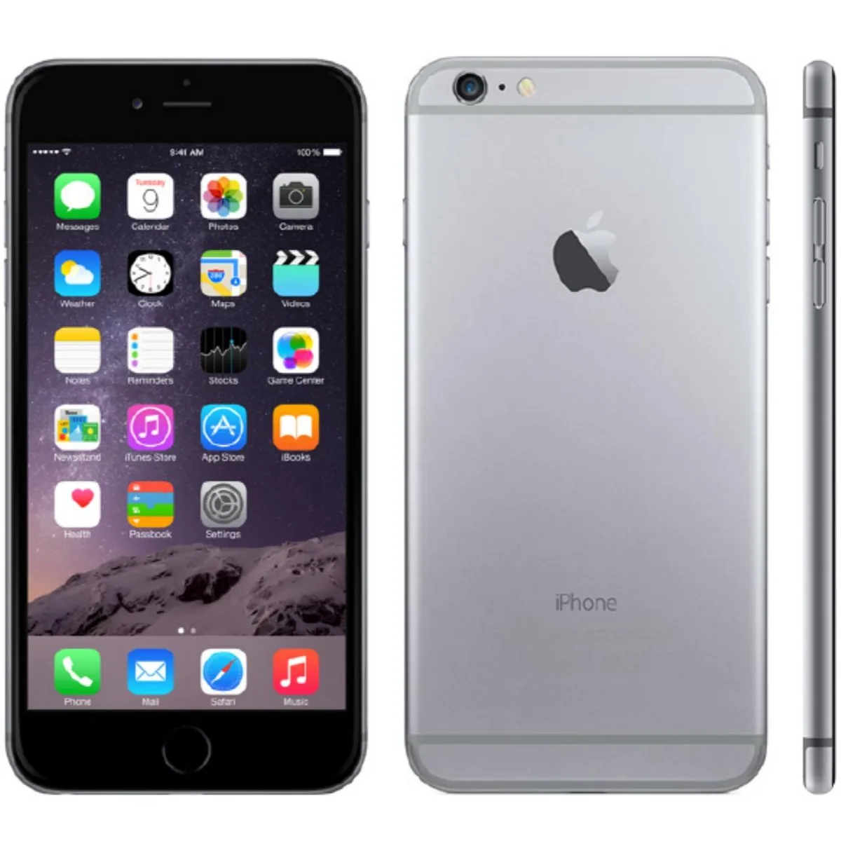 Apple Apple iPhone 6 Plus 64GB Space Gray Unlocked Cell Phones - Unlocked — product photo