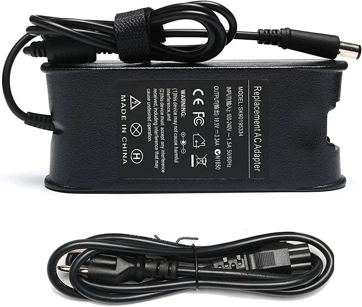 myVolts myVolts 65W Laptop Charger 19.5V 3.34A 7.4mm×5.0mm Dell Latitude — product photo