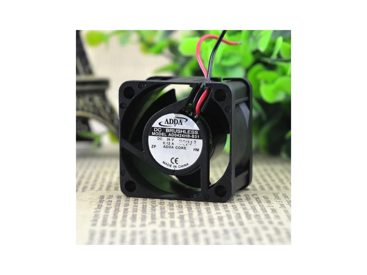 Fans Fans 4028 4CM DC 24V ad0424 hb-b31 double ball case fan — product photo