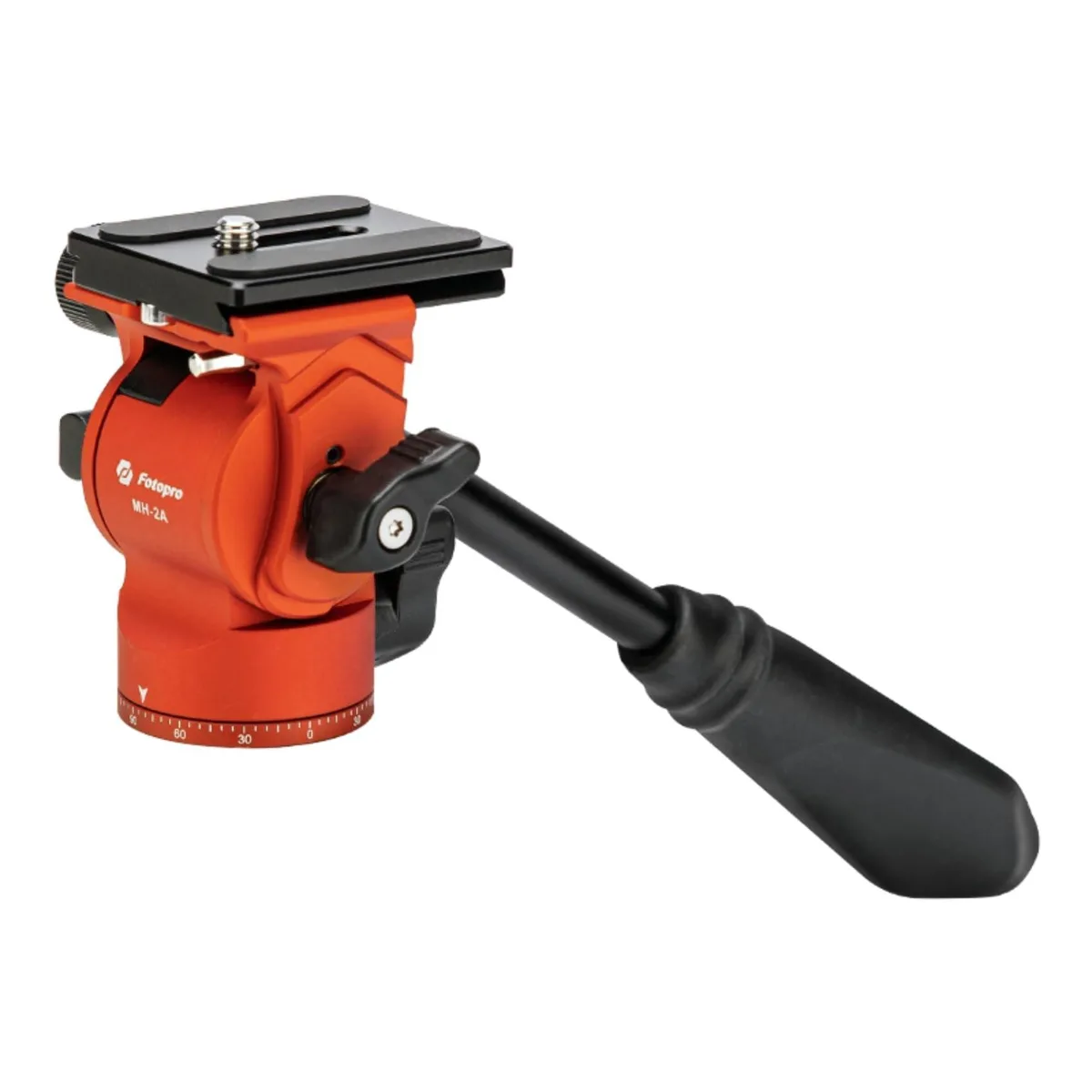 FotoPro FotoPro MH-2A Video Fluid Head Orange 2 in 1 accessory — product photo