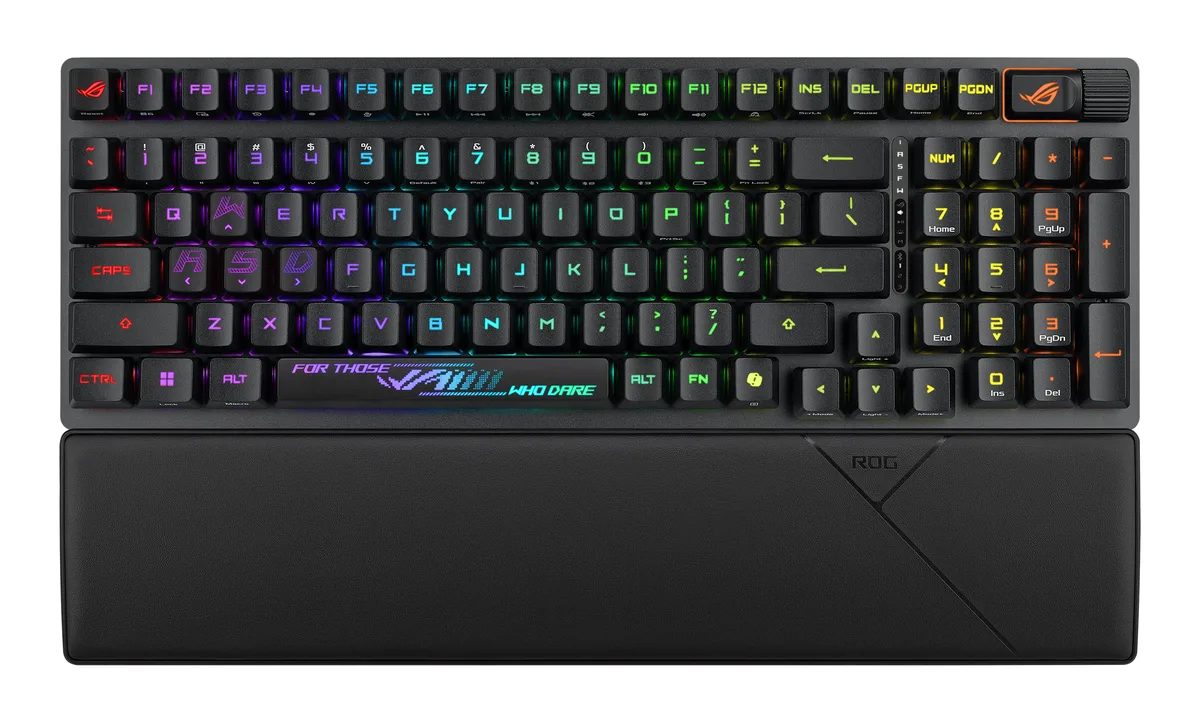 ASUS ASUS ROG Strix Scope II 96 RX Wireless Gaming Keyboard 90MP03S0-BKAA00 — product photo