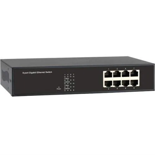 Black Box Corporation Black Box Corporation LGB408A-R2 8-Port Gigabit Ethernet Switch — fotografija izdelka